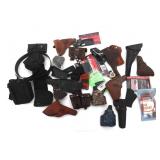 PISTOL AND REVOLVER HOLSTERS AND POUCHES