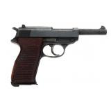 WWII GERMAN ac 45 CODE WALTHER P38 9mm CAL PISTOL