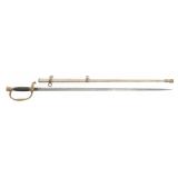 US M1860 STAFF & FIELD OFFICER DRESS SWORD