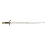 BRITISH M1855 LANCASTER CARBINE BAYONET
