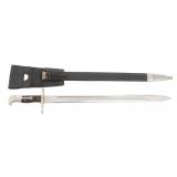 SWISS M1878 VETTERLI SAWBACK SWORD BAYONET