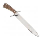PRE WWII GERMAN HUNTING KNIFE by EICKHORN