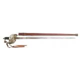 WWI BRITISH P1897 INFANTRY OFFICER SWORD - TR HAND