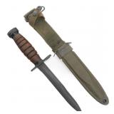 WWII US M4 BAYONET by IMPERIAL WITH SCABBARD