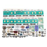 VIETNAM WAR SPECIAL FORCES COLLAR, PINS & INSIGNIA