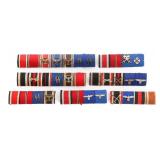 WWII GERMAN ARMED FORCES SERVICE RIBBON BARS