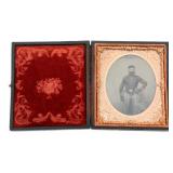 CIVIL WAR UNION ARMY SERGEANT AMBROTYPE
