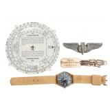 WWII USAAF ATTRIBUTED BOMBARDIER GROUPING