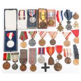 20th C. WORLD ARMED FORCES MEDALS