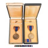 WWII US AAF 565th BS 1944 KIA NAMED AIR MEDALS