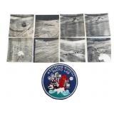 KOREAN WAR 452nd BOMB WING (L) PATCH & PHOTOS