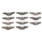 WWII US AAF 2' QUALIFICATION FLIGHT WINGS