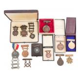 INDIAN WARS - WWI US SHOOTING BADGES