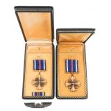 WWII US AAF NAMED DISTINGUISHED FLYING CROSS MEDAL