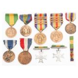 MEXICAN-AMERICAN WAR & WWI NY SERVICE MEDALS
