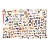 WWII US & BRITISH HOMEFRONT PINS & INSIGNIA
