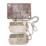 WWII US ARMY POW SOLDIER STALAG LUFT IV-B DOGTAGS