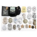 OBSOLETE US SHERIFF, FIREFIGHTER, AND MP BADGES