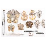 WWII US NAVY SUBMARINER BADGES & INSIGNIA