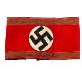 WWII GERMAN NSDAP LEITER EINES HAUPTAMTES ARMBAND
