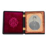 CIVIL WAR UNION ARMY SOLDIER TINTYPE