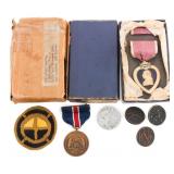 WWI US ARMY 35th DIVISION NAMED PURPLE HEART GROUP