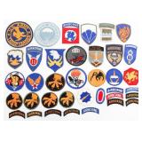 WWII - COLD WAR US ARMY AIRBORNE UNIT PATCHES