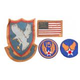 WWII US 15th AIR FORCE 485th BOMB GROUP PATCHES