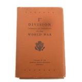 1st DIVISION SUMMARY OF WWI OPERATIONS BOOK 1944
