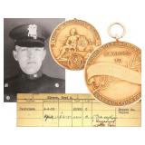 NASSAU COUNTY NY POLICE S. CALDERONE MEDAL