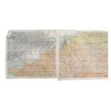 WWII USAAF WESTERN FRONT ESCAPE MAPS
