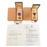 WWII US AAF AIR MEDAL & DFC ATTRIBUTED GROUPING