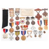 SPAN-AM WAR - WWI NJ & PENN NG MEDAL GROUPING
