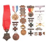 SPANISH-AMERICAN WAR VETERANS MEDALS & BADGES