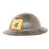 WWI USMC 2nd DIV 5th MARINE REGT M1917 HELMET