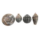 WWI FRENCH, GERMAN, & ITALIAN HAND GRENADES