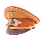 WWII GERMAN NSDAP GAU LEVEL LEADER VISOR CAP