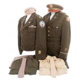WWII US ARMY ORDNANCE & ENGINEER CORPS UNIFORMS