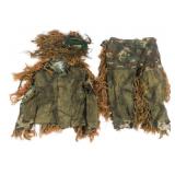 1980s US ARMY SNIPER CUSTOM MADE GHILLIE SUIT