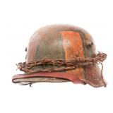 WWI IMPERIAL GERMAN REFURBISHED M16 CAMO HELMET