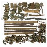 VIETNAM US ARMY FIELD GEAR, BANDOLEERS, POUCHES