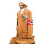 WWII GERMAN NSDAP ORTSGRUPPE STELLENLEITER UNIFORM
