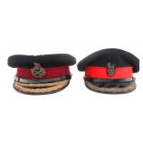 COLD WAR UK ARMY GENERAL OFFICER VISOR CAPS