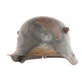 WWI IMPERIAL GERMAN M16 CAMOUFLAGE COMBAT HELMET