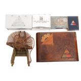WWII - COLD WAR US ARMY OFFICER PRESENTATION BOXES