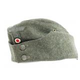 WWII GERMAN HEER M42 EM/NCO OVERSEAS CAP