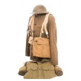 WWI US AEF 42nd DIVISION NAMED UNIFORM GROUPING