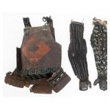 EDO PERIOD JAPANESE NIMAIDO & KOTE ARMOR & GLOVES