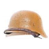 REFURBISHED WWII GERMAN ARMY M42 COMBAT HELMET