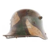 WWI IMPERIAL GERMAN M16 CAMOUFLAGE COMBAT HELMET